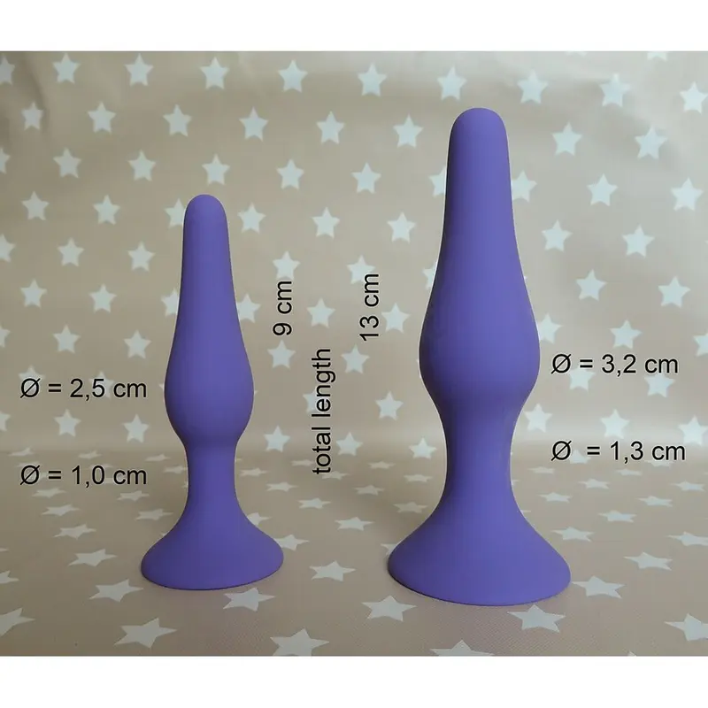 Plug Anal Silicona Talla S